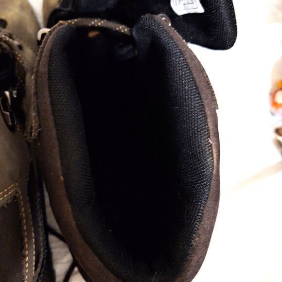 Danner Men's Workboots Vibrum Soles Leather Safety Toe Durable As-Is Size 16 - Picture 7 of 11